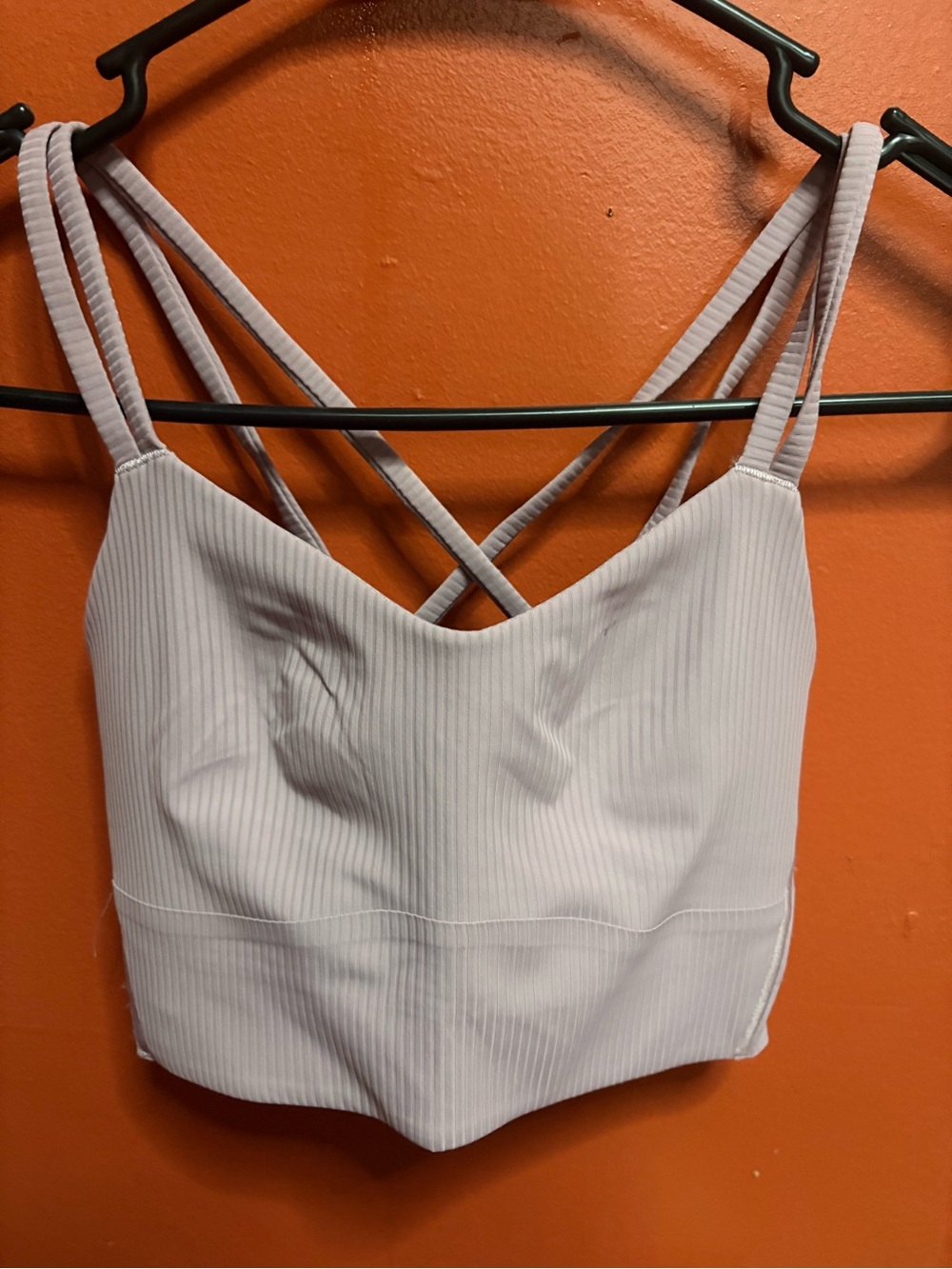 Lululemon light purple sports bra